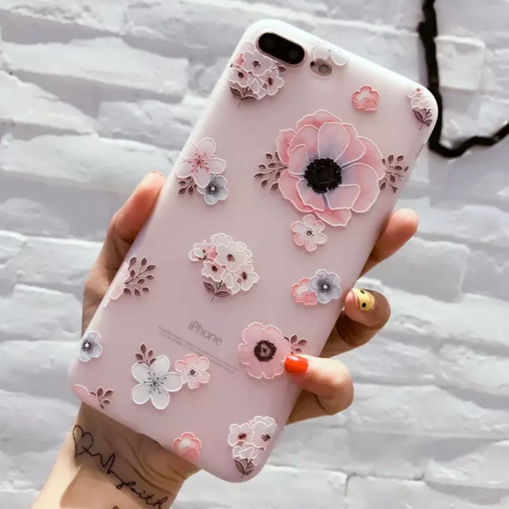 iPhone 8 Plus flower case
